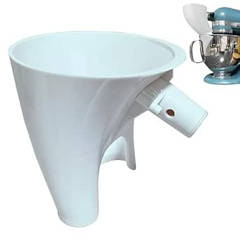 Flour Funnel for KitchenAid Stand Mixers, Compatible with Artisan KSM150 and Bowl Lift Models, Li... | Amazon (US)