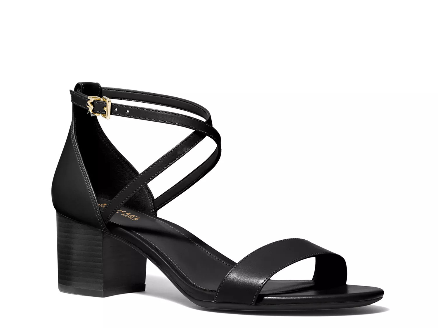 Michael Michael Kors Serena Sandal | Women's | Black | Size 8 | Sandals | Ankle Strap | DSW