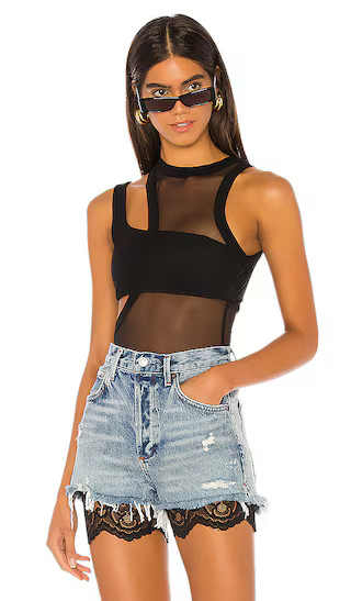 Sutra Bodysuit in Black | Revolve Clothing (Global)