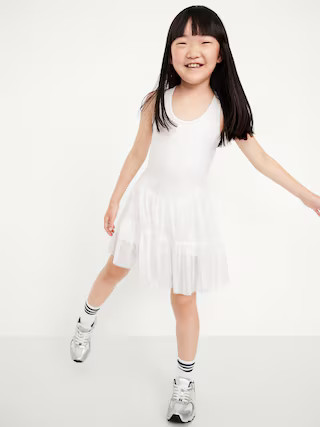 PowerSoft Sleeveless Tutu Athletic Dress for Girls | Old Navy | Old Navy (US)