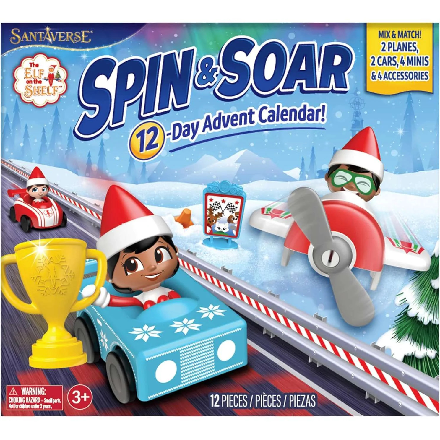 The Elf on the Shelf Santaverse Spin & Soar 12-Day Christmas Countdown! Advent Calendar | Walmart (US)