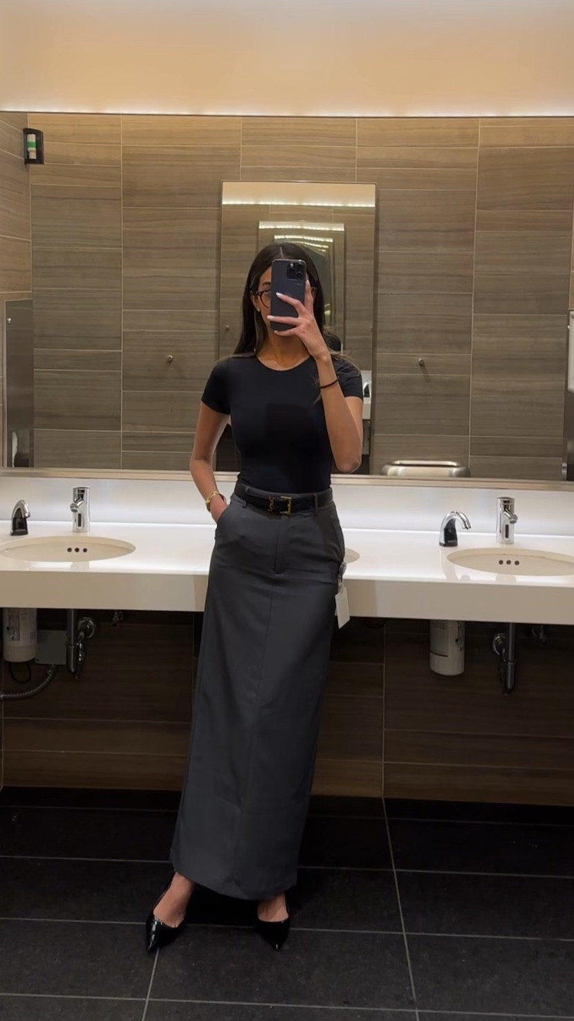 Neutral work fit 🖤☕️👩🏻‍💼

#LTKcanada #LTKsale #LTKworkwear