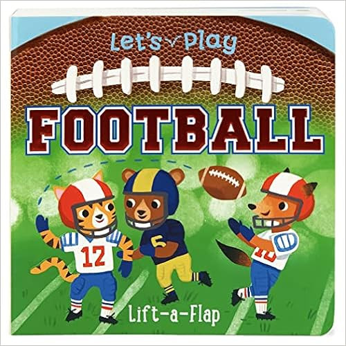 Let's Play Football! A Lift-a-Flap Board Book for Babies and Toddlers, Ages 1-4 (Chunky Lift-A-Fl... | Amazon (US)