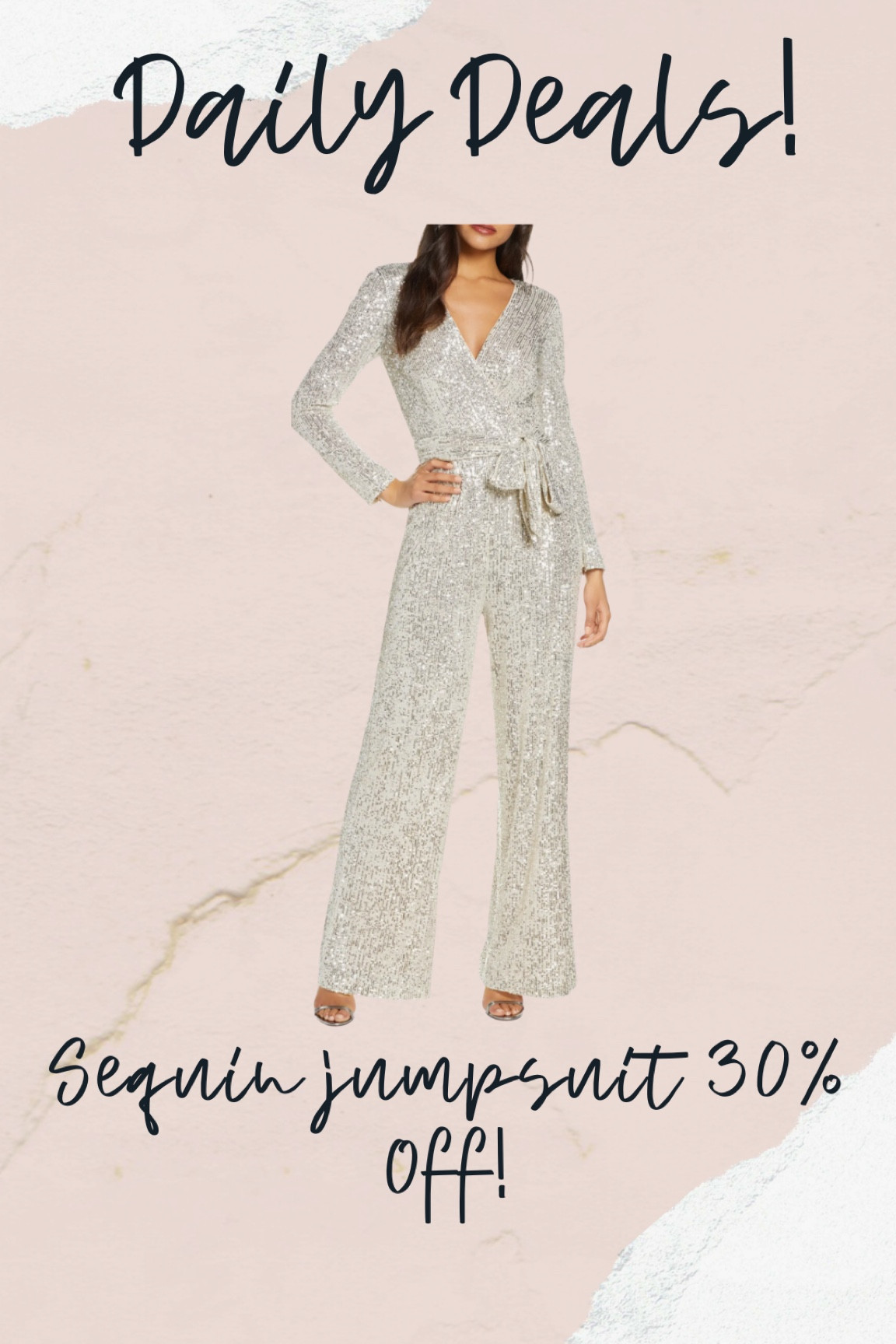 Sequin jumpsuit 

#LTKparties #LTKHoliday #LTKsalealert