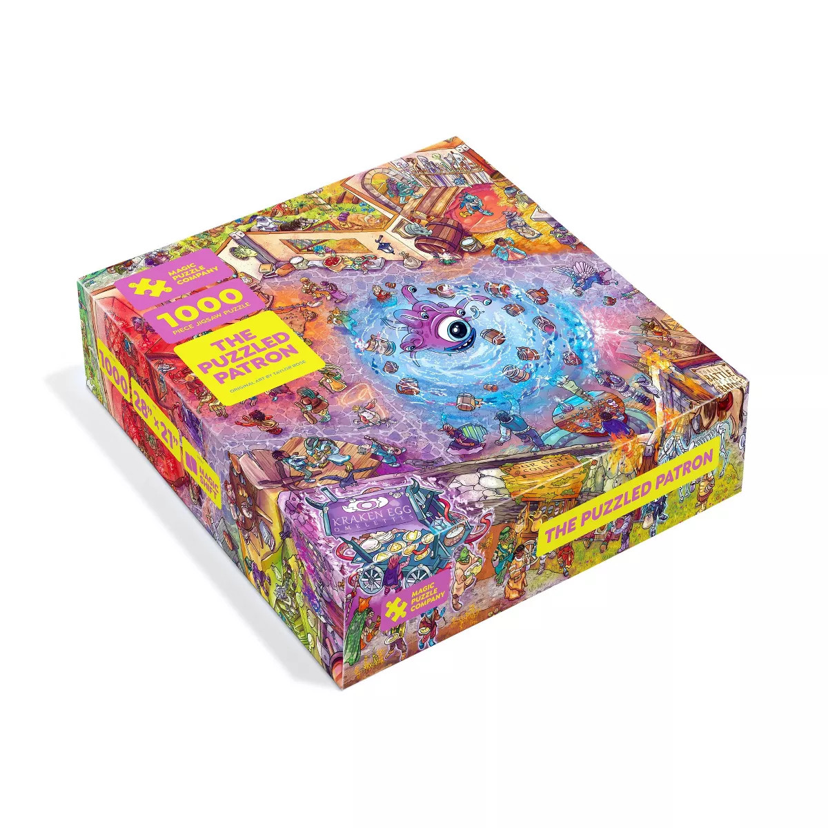 Magic Puzzle Company The Puzzled Patron Jigsaw Puzzle - 1000pc | Target