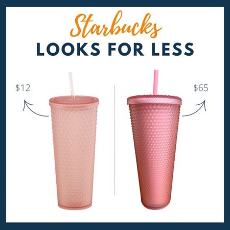 We LOVE Starbucks trendy and cute tumblers but the cost of this highly sought after color will run you about $65+!!! On the plus side, Walmart has a 4 pack that’s just under $13 making these identical tumblers just $3 each!!! 😱 That means you can grab some for you and a few of your girlfriends. 😍🔥🔥

#LTKstyletip #LTKFind #LTKunder50