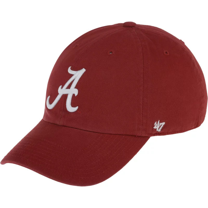 '47 Men's University of Alabama Clean Up Cap Red Dark - NCAA Men's Caps at Academy Sports | Academy Sports + Outdoors