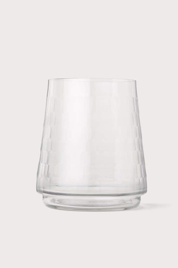 H & M - Faceted Vase - Clear glass - H & m Home | H&M (US + CA)