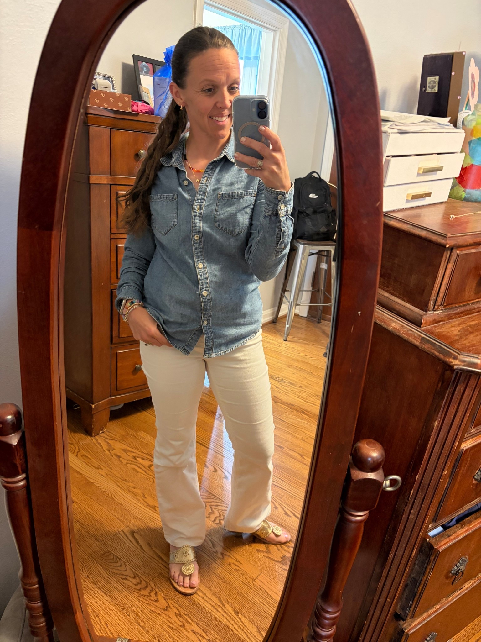 Spring outfit - flare jeans that can be worn all day- bkue washes available


#oldnavy #flarejeans #athleta #amazon #spring #casualoutfit #earrings #beadednecklace #teacheroutfit #businesscasual #bubblenecklace @Etsy  #LTKSaleAlert #LTKootd 


#LTKSeasonal #LTKU #LTKOver40