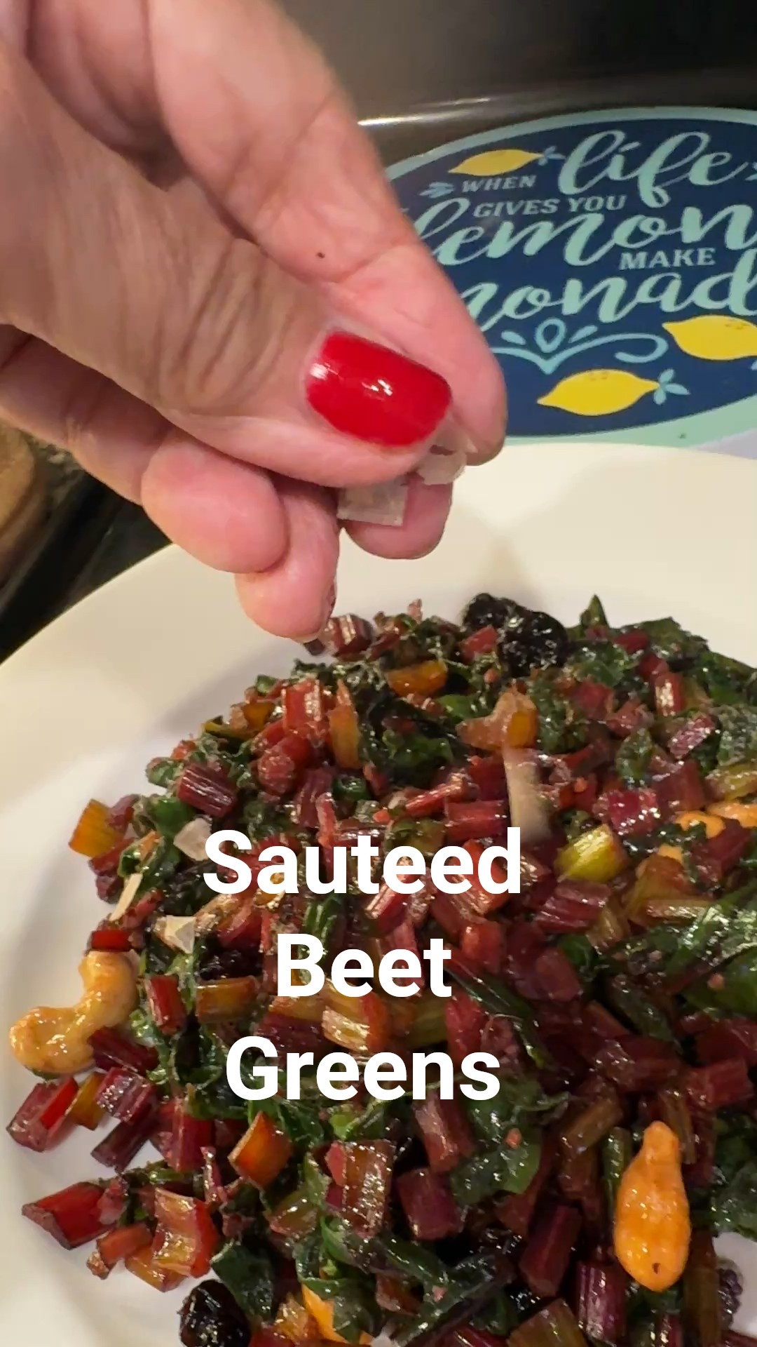 Think beets roots are the only stars? Beet leaves as well! 

#LTKHome #LTKActive #LTKFamily