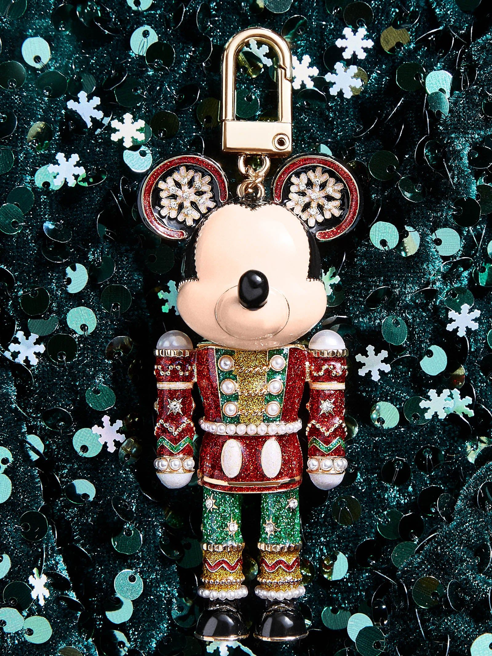 Mickey Mouse Disney Bag Charm - Nutcracker | BaubleBar (US)
