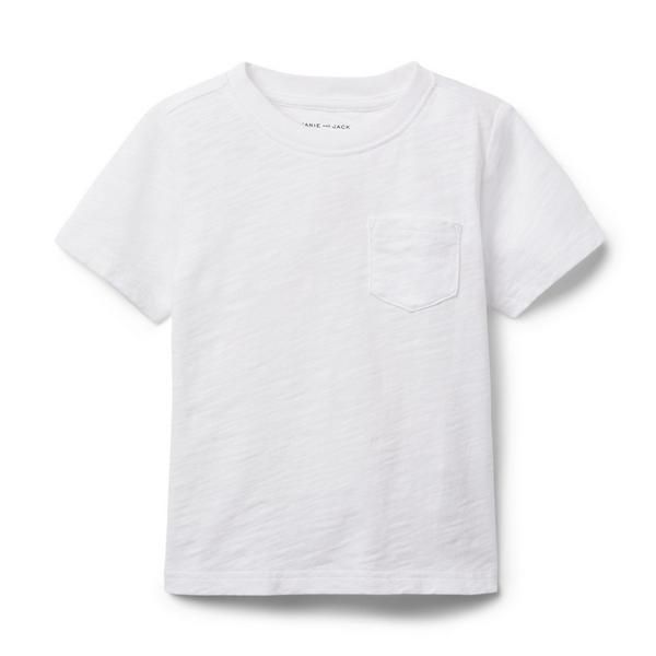 Slub Pocket Tee | Janie and Jack