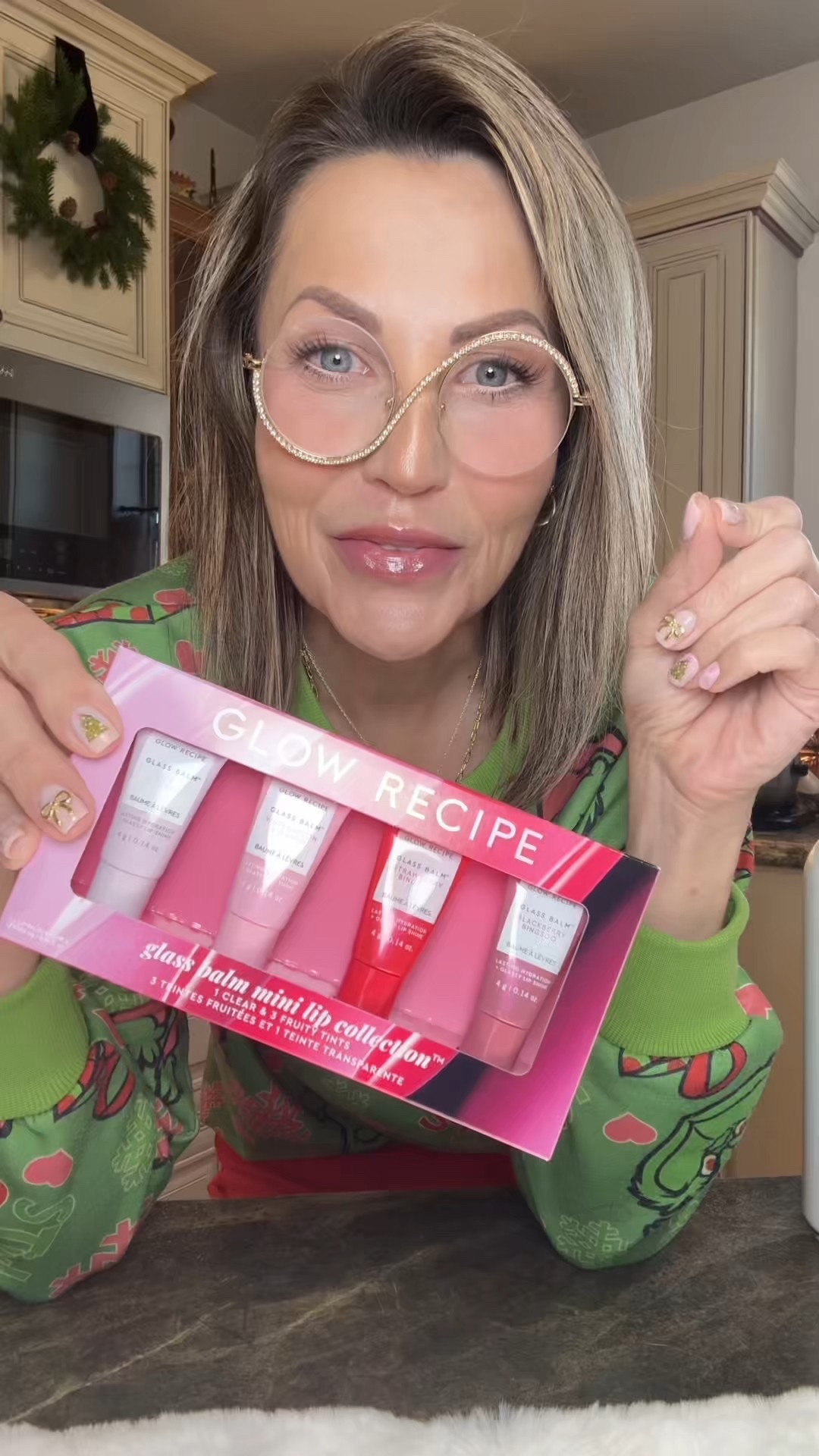 Glow Recipe Mini Glass Balm Lip Treatment Collection – limited edition holiday set that keeps your lips glossy, juicy & hydrated all season long 💋
#GlowRecipeGift #ViralLipCare

#LTKBeauty #LTKGiftGuide #LTKCyberWeek