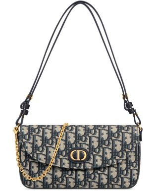 30 Montaigne D-Vine Pouch with Chain - DIOR | 24S US
