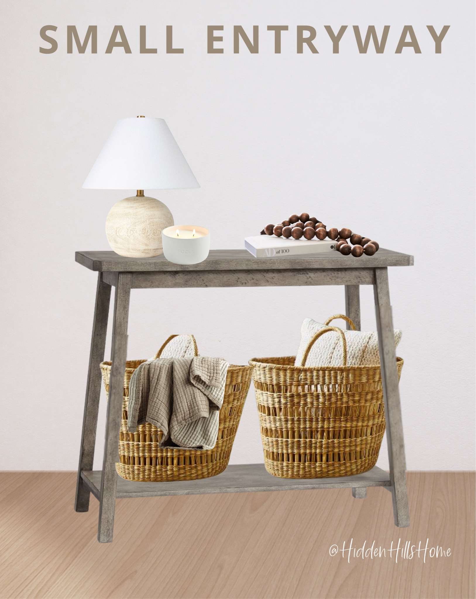 Small entryway, entryway decor, home decor, console table, entryway mood board, pottery barn #entryway #homedecor

#LTKhome #LTKsalealert