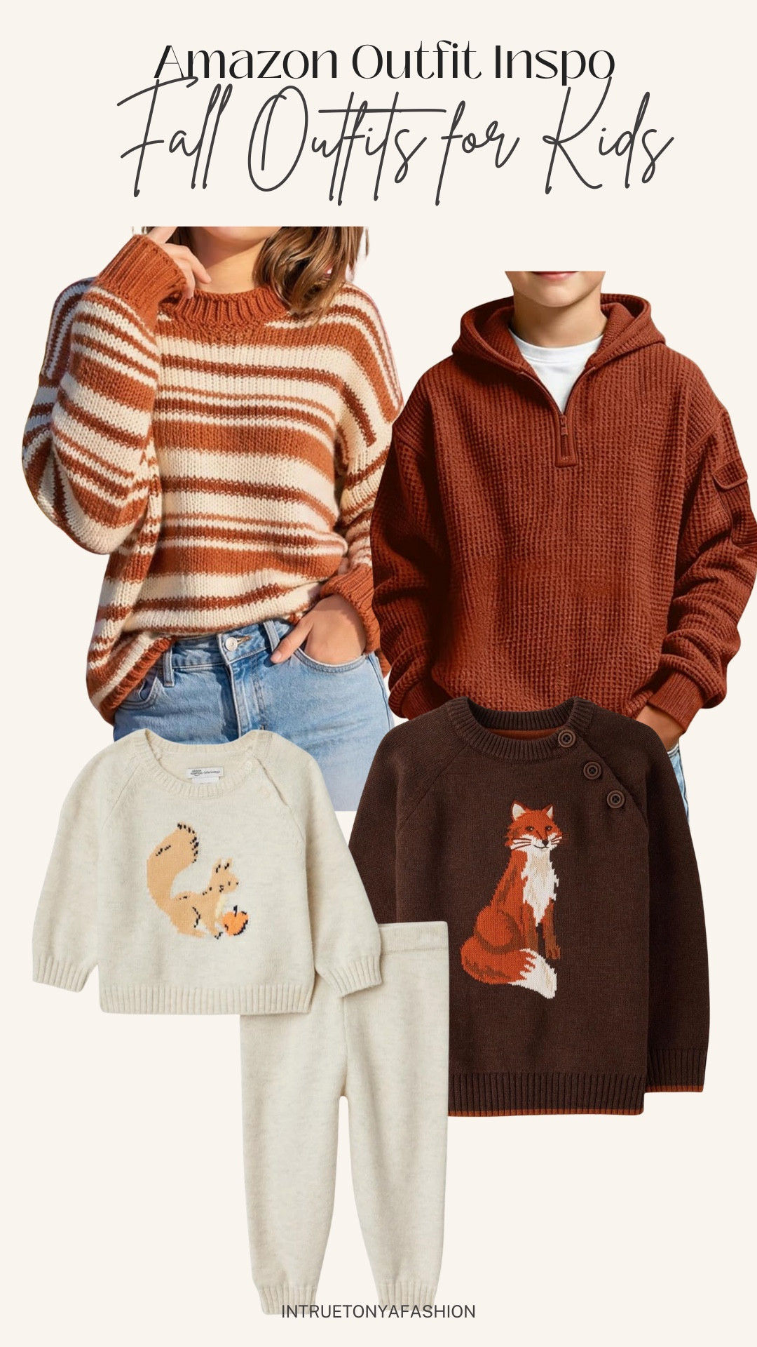 Fall outfits for kids — perfect for fall family photos, thanksgiving, school photos, etc



Fall sweaters, girls sweater, boys fall outfit, toddler fall outfit, thanksgiving outfits, family photos outfits, early prime day deals

#LTKSaleAlert #LTKKids #LTKmomlife