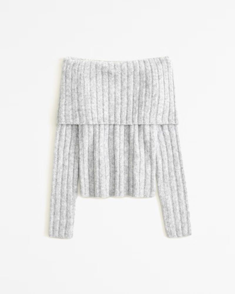 Off-The-Shoulder Sweater Top | Abercrombie & Fitch (US)