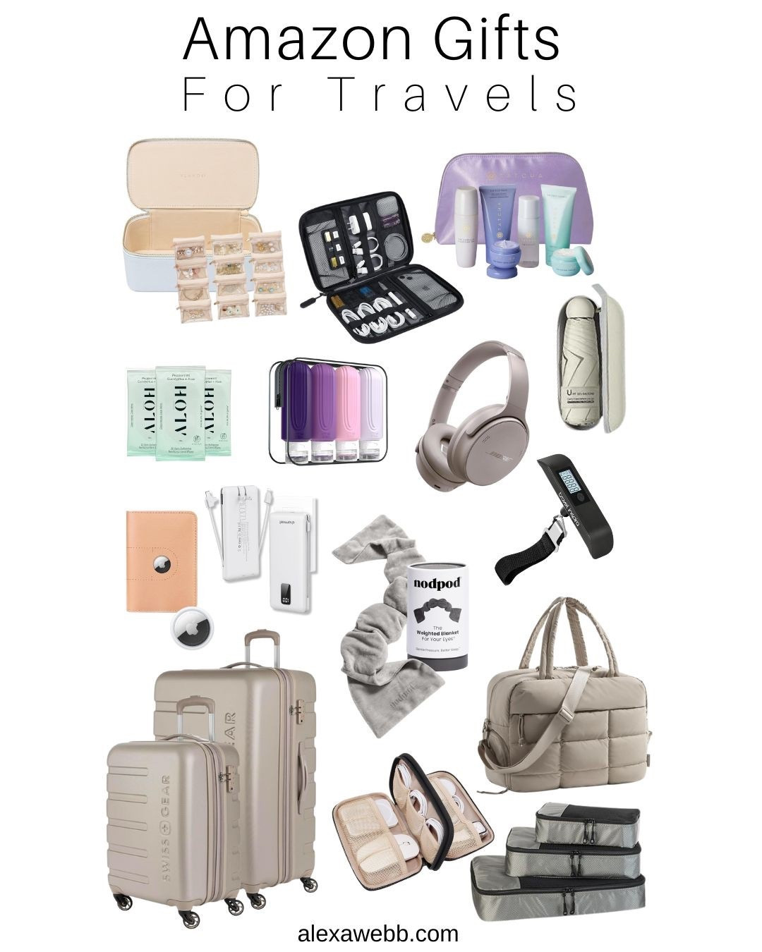 Amazon Gift Guides 2025 - For Travels - A round-up of gifts guides from Amazon Prime! Great for starting holiday shopping early. Or simply treat yourself! Alexa Webb #plussize

#LTKGiftGuide #LTKMidsize #LTKPlusSize