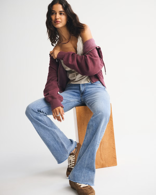 High Rise Bootcut Jean | Abercrombie & Fitch (US)