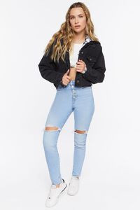 Recycled Cotton Distressed Skinny Jeans | Forever 21 | Forever 21 (US)