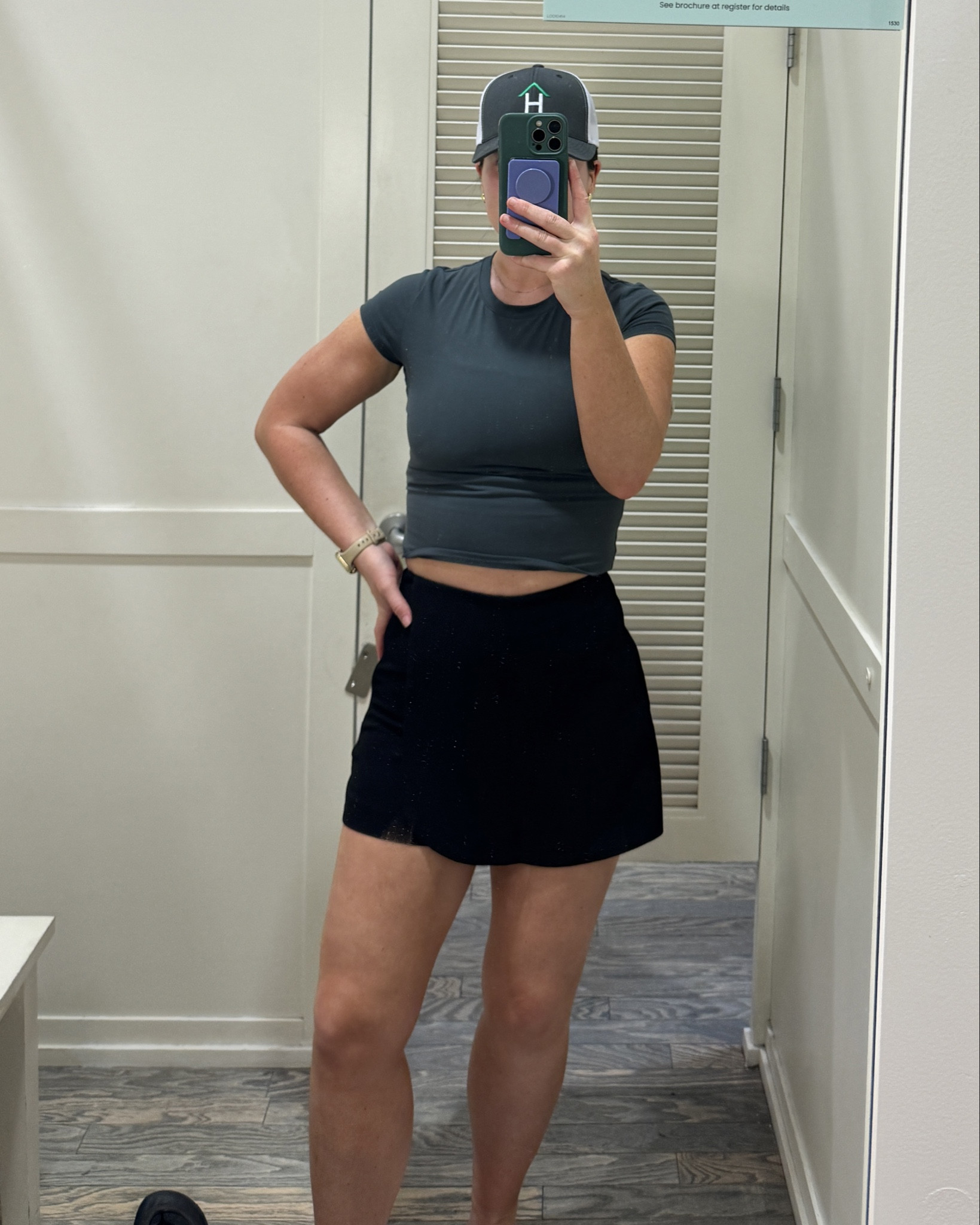 LOFT skort. Wearing a size 2 and I’m usually in between a size 4 and 6! These are 50% off today! 

#LTKFindsUnder50 #LTKFindsUnder100 #LTKSaleAlert