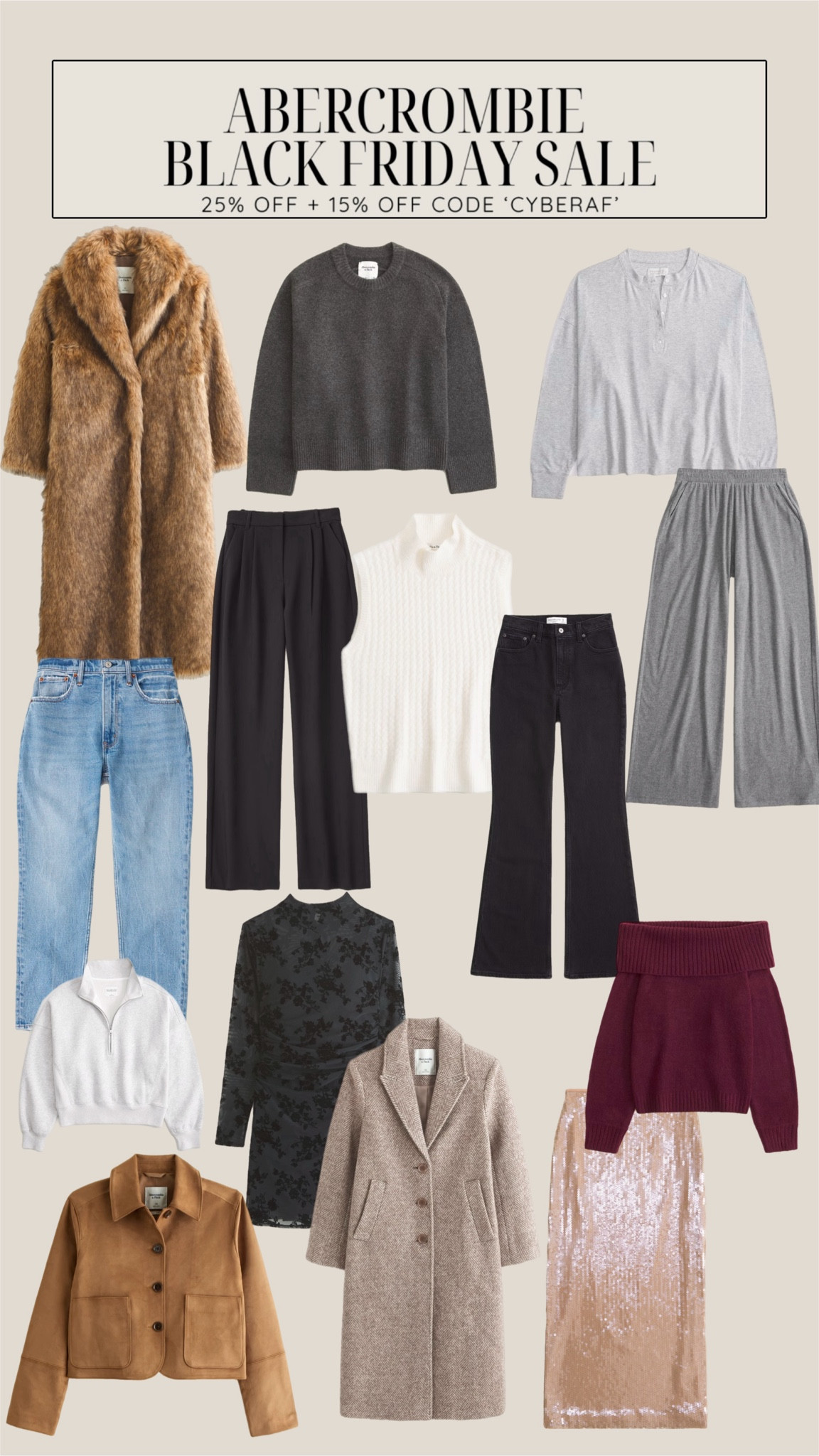 Abercrombie Cyber Sale ✨ 

#LTKCyberWeek #LTKSaleAlert #LTKSeasonal