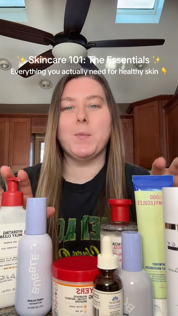 Skincare 101: The Essentials ✨
Keep it simple, keep it effective! These are the steps I actually use for healthy, glowing skin—double cleanse, exfoliate, tone, serum, hydrate (if needed), and moisturize + SPF.

💖 Perfect for beginners or anyone looking to simplify their routine.

#LTKBeauty #LTKselfcare #LTKmorningroutine