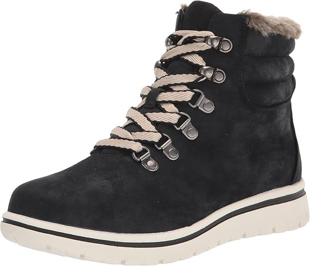 CLIFFS BY WHITE MOUNTAIN Shoes Hallett Women's Casual Hiker Style Bootie | Amazon (US)