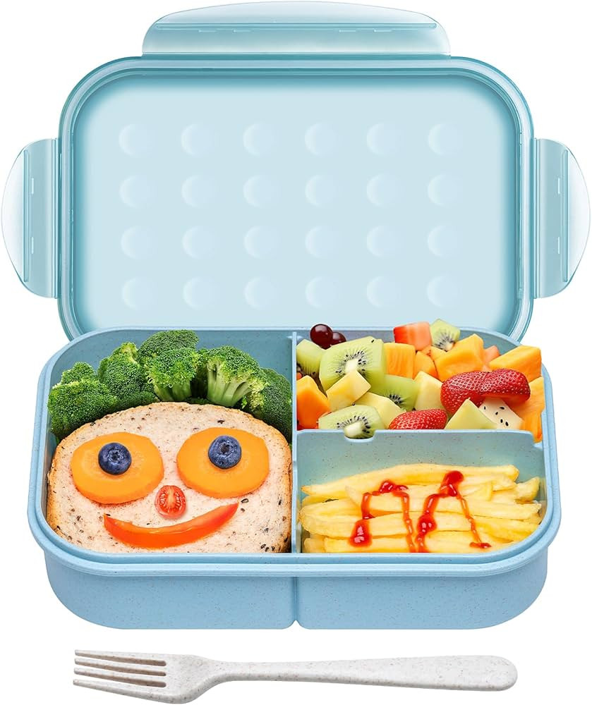 Itopor® Lunch Box,Ideal Leak-Proof Bento Box for Kids & Adults,Natural Wheat Fiber Material,Mom'... | Amazon (US)
