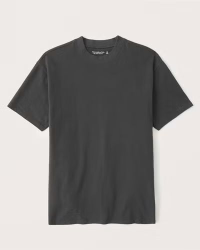 Women's Oversized Boyfriend Tee | Women's Tops | Abercrombie.com | Abercrombie & Fitch (US)