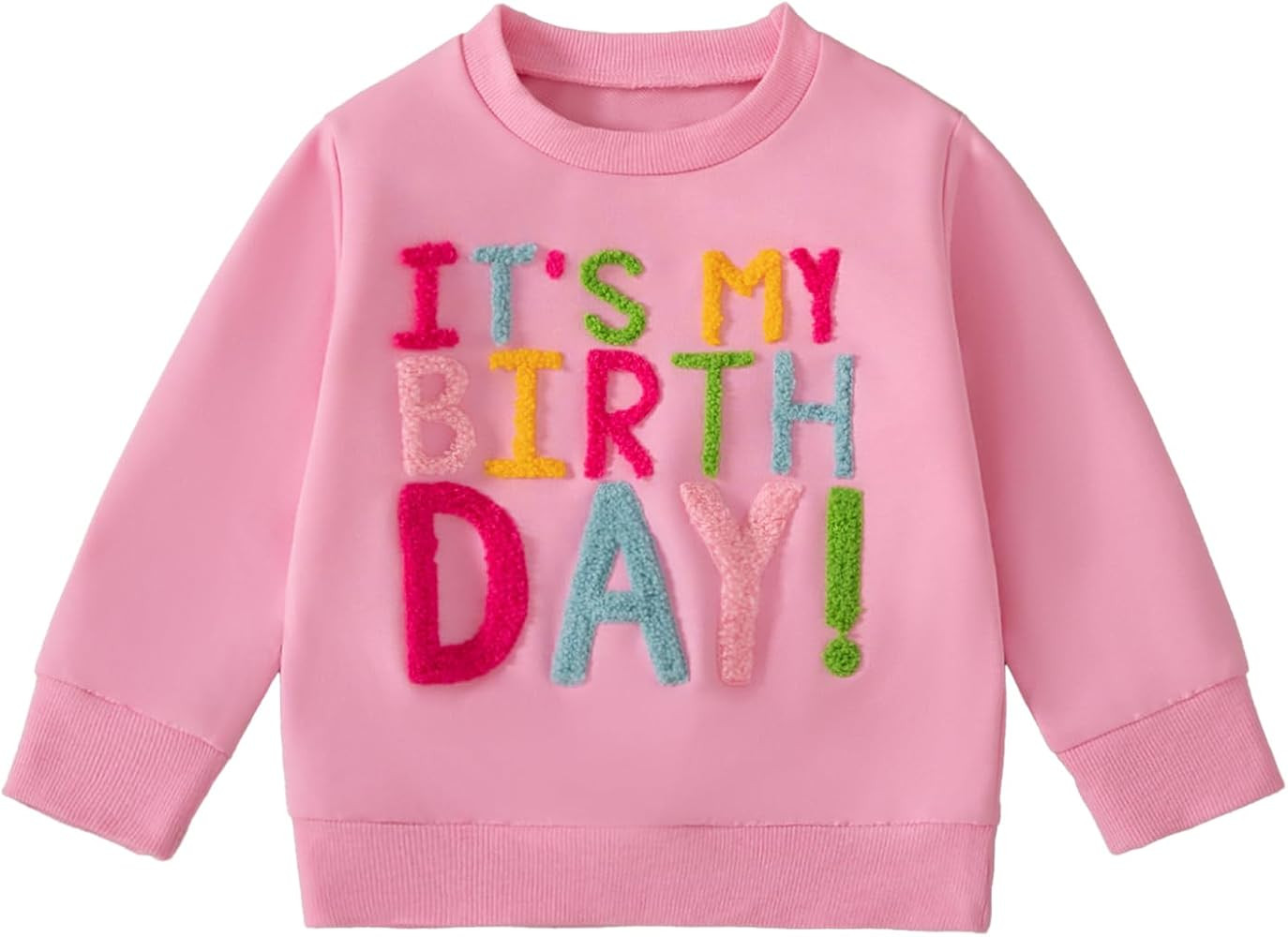 Toddler Baby Fall Outfit Birthday Girl Crewneck Sweatshirt Tops Little Princess Birthday Shirt Ki... | Amazon (US)