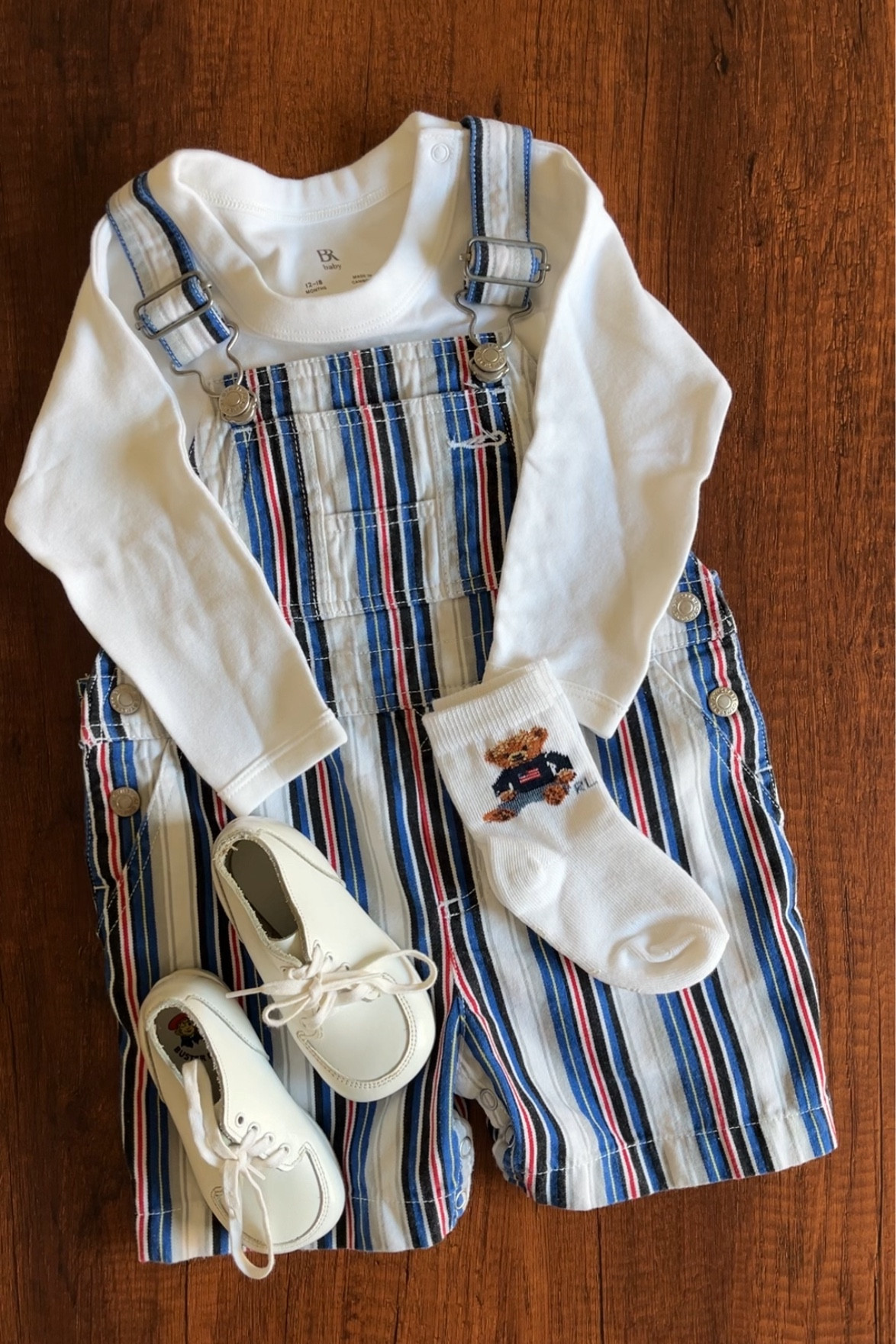 Vintage Gymboree baby boy overalls with teddy bear socks 💙🧸 Shop this same vintage overall below! Including socks! 🧦⬇️

#LTKBaby #LTKBump #LTKKids