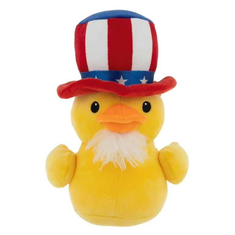 Summer 8.5 inch Quackerz Uncle Sam Duck Plush Toy , Way to Celebrate | Walmart (US)