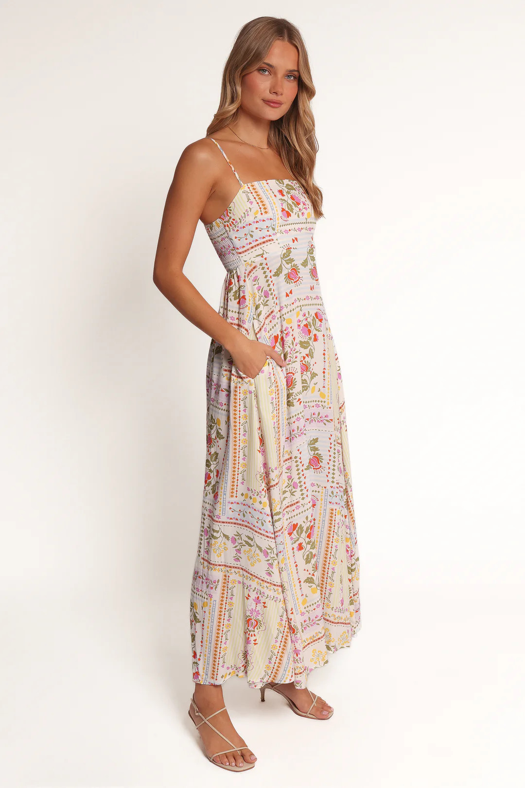 Mireille Maxi Dress - Multi Floral | Petal & Pup (US)