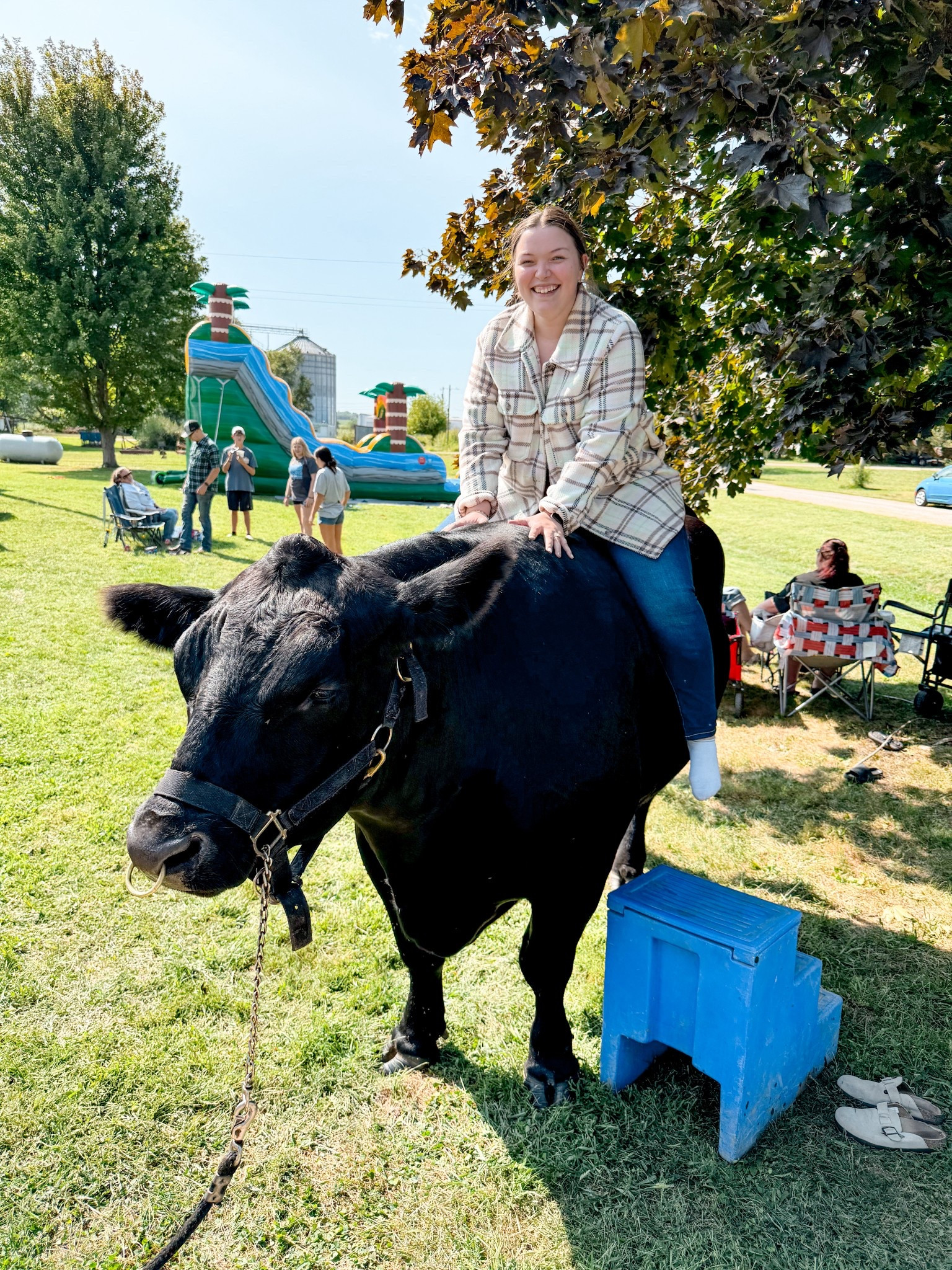 Hi everyone! I’m Chelsea! I live in Missouri with my husband, dog, and cats. We live on a little farm and hope to expand our farm soon! I would say my style is pretty basic. I’m pretty simple with my style. But I’ve been branching out! I typically post lifestyle posts, with a few beauty and fashion posts thrown in the mix. I like to have fun and share products that I love! And clearly from this photo, I like to be a little adventurous sometimes! If this is your vibe, stick around and give me a follow!! 

#LTKFindsUnder50