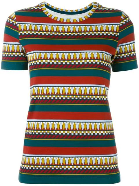 Tory Burch Striped T-shirt | FarFetch US