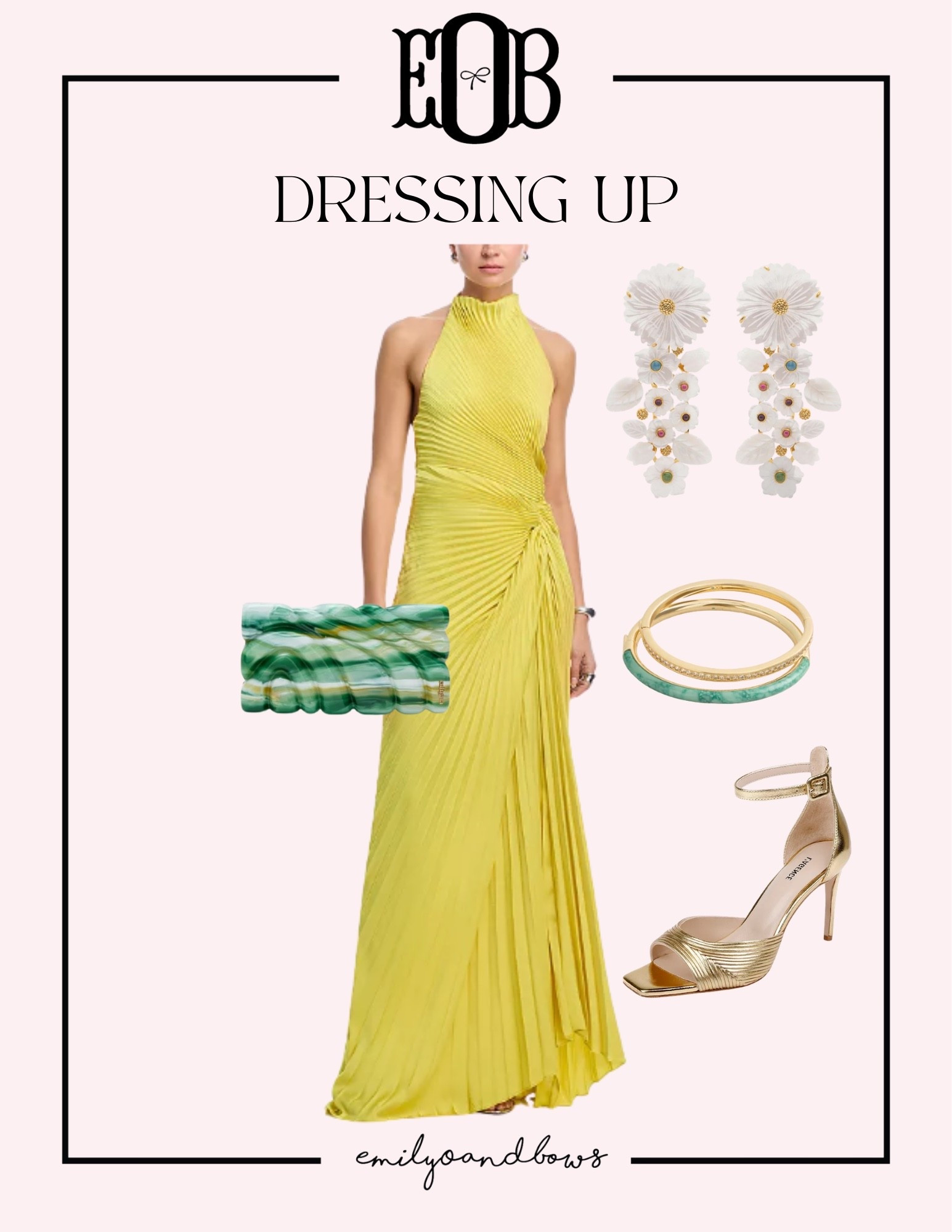 Spring or summer wedding guest look! 💍