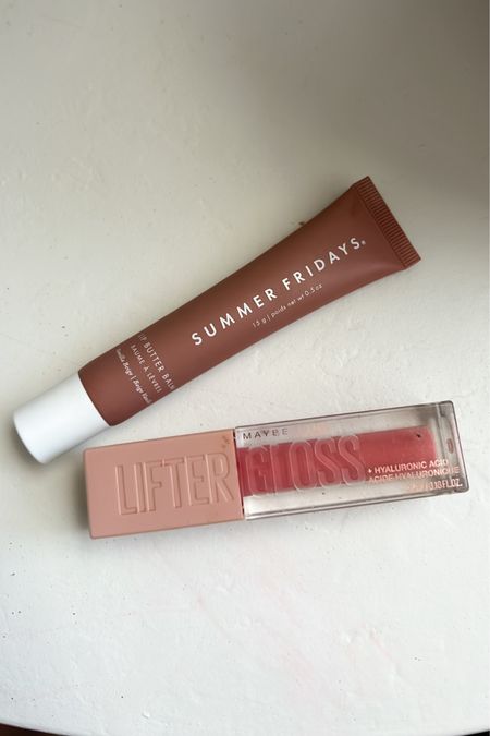 Summer Fridays and Maybelline lip balms and lip glosses have been a go to! 

#LTKbeauty #LTKSeasonal #LTKstyletip