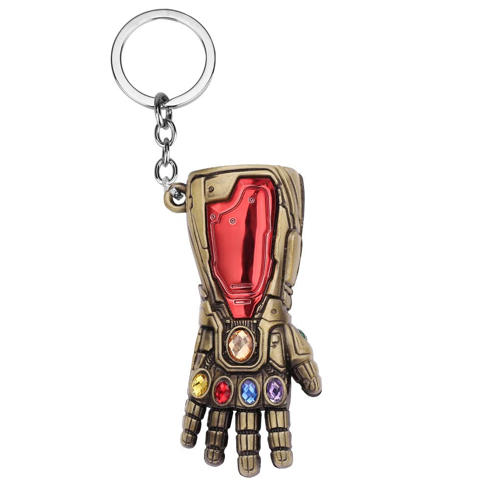Avengers Thanos Infinity Gauntlet Keychain Infinity Key Chain Rings Accessory | Amazon (US)