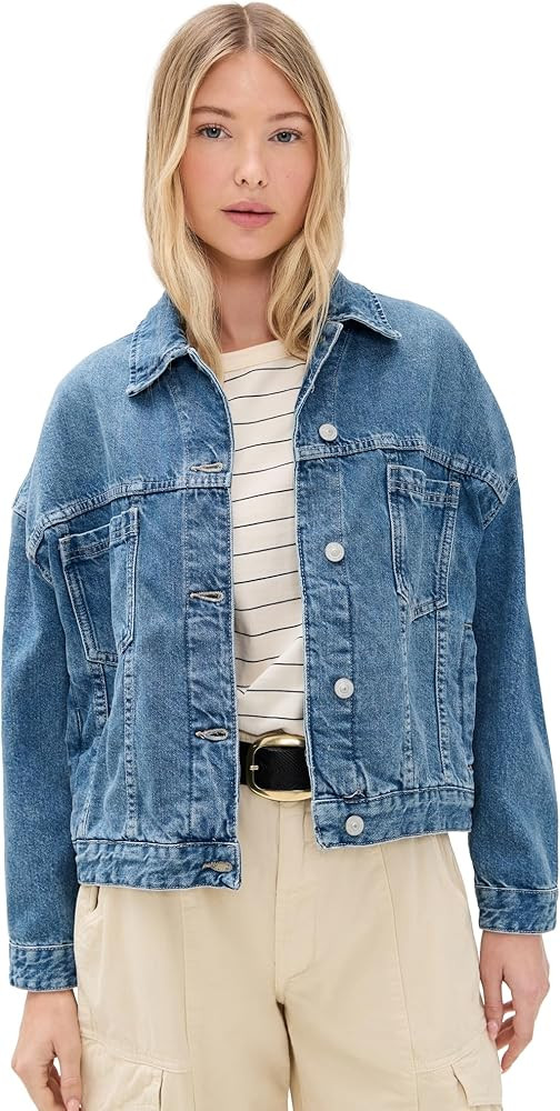 Free People Women's Opal Denim Jacket | Amazon (US)