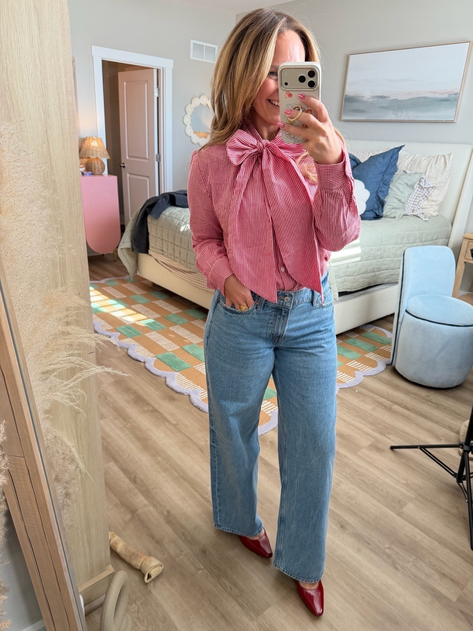 Finally found jeans that fit thighs and a booty without gapping at the waist.
Flattering, stretchy, and true to size—these are a staple.

women’s denim, jeans, trendy outfit, festive holiday outfit, petite friendly, women’s fashion, chic stylee

#LTKSeasonal #LTKPetite #LTKootd