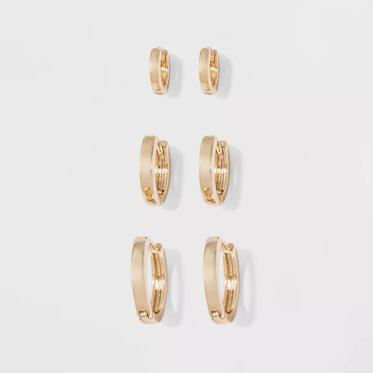 Small Hoop Earring Set 3pc - A New Day™ | Target