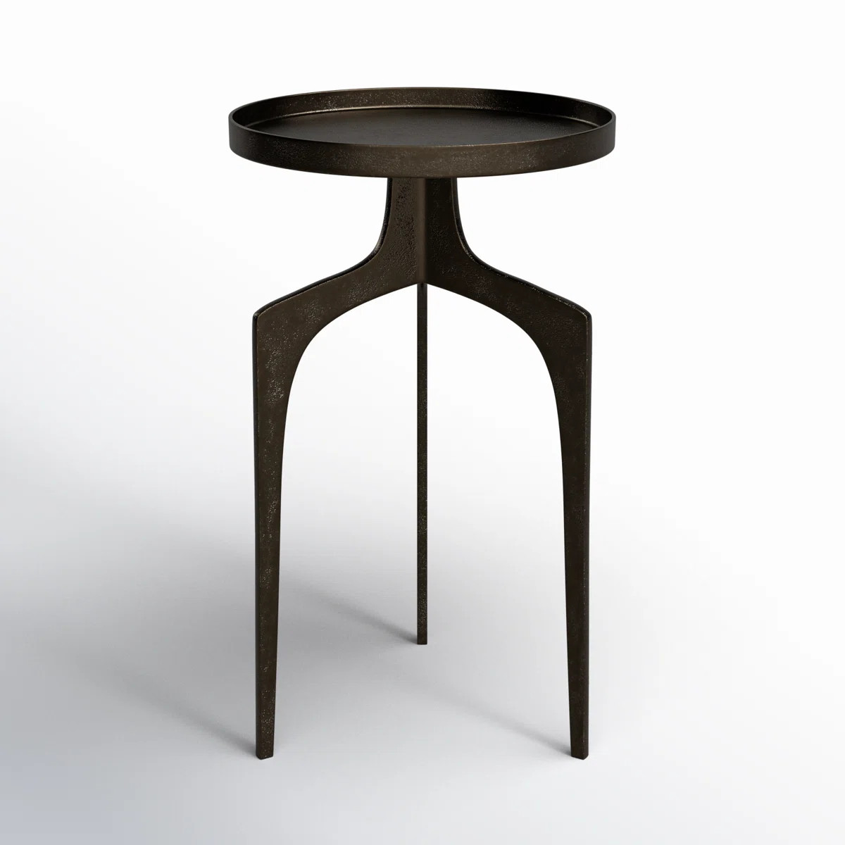 Eton 25" H Aluminum Tray Top Nesting Table | Wayfair North America