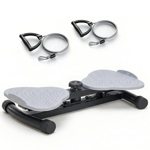 DUMOS Ab Waist Twister Machine Exercise, Twister Board with 300 lbs Capacity, Quiet Home Gym Equipment for Core & Belly Fat Workout, Non-Slip Fitness Tool with Resistance Band for Women & Men | Amazon (US)