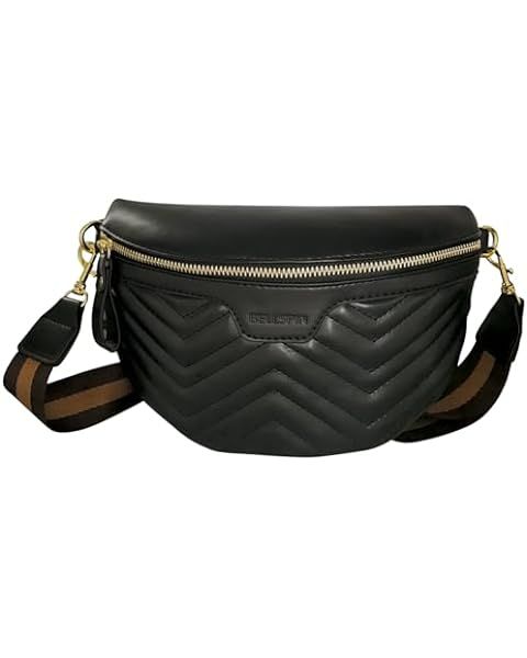 Eslcorri Small Crossbody Sling Bag for Women Trendy - Fashionable Fanny Packs Vegan Leather Chest... | Amazon (US)