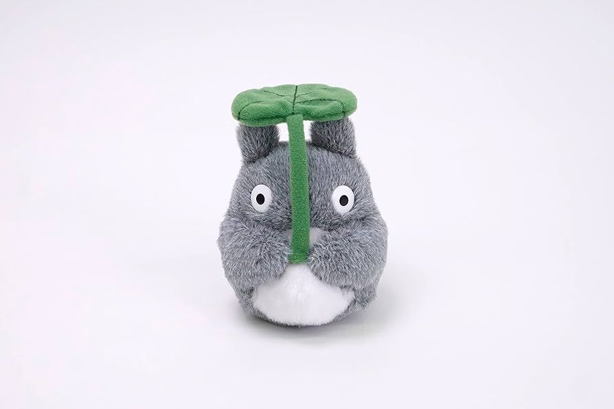 Studio Ghibli - My Neighbor Totoro - 5" Totoro with Leaf Beanbag Plush | Amazon (US)