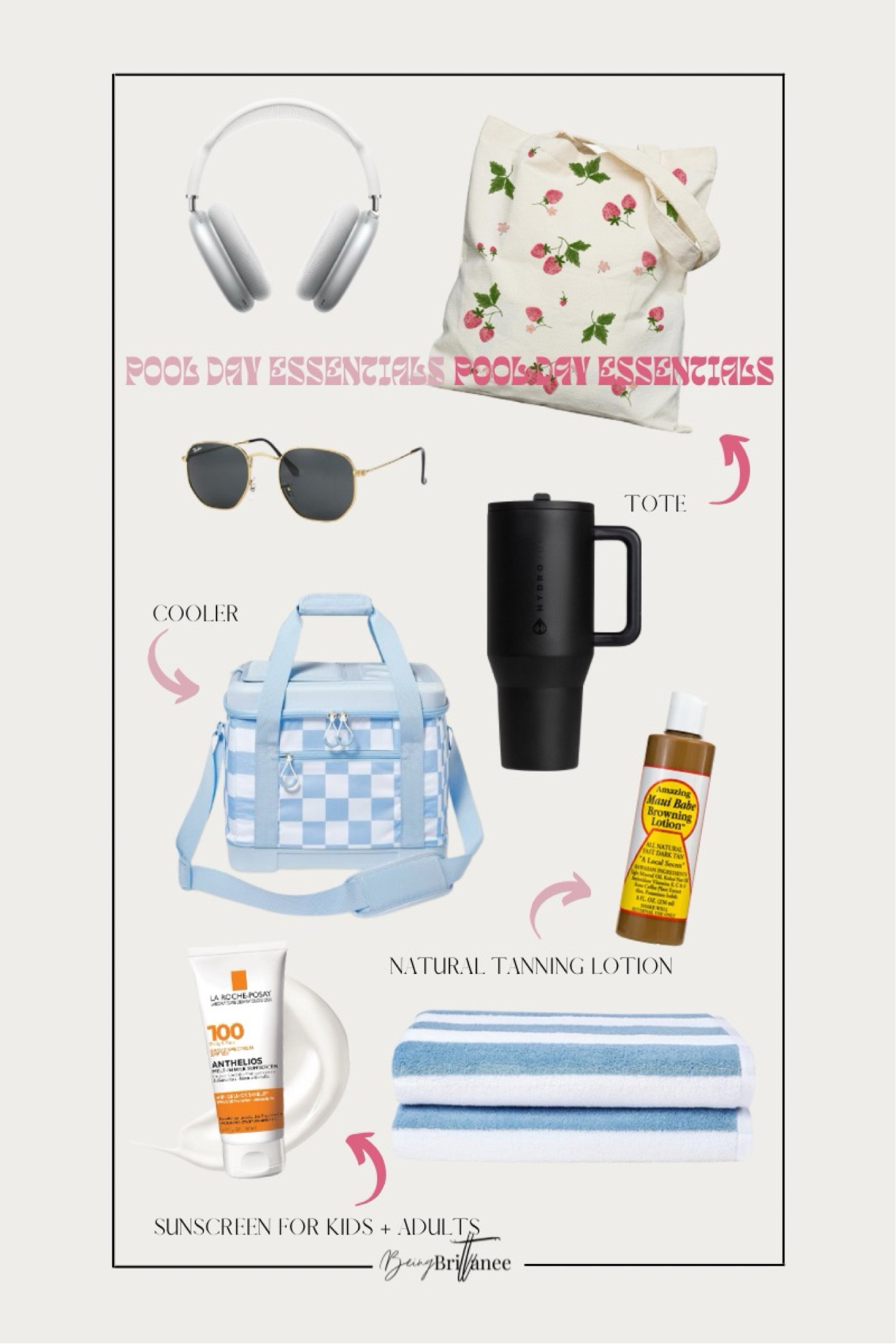 Pool day essentials 🌊☀️☁️

#LTKSeasonal #LTKSwim #LTKTravel