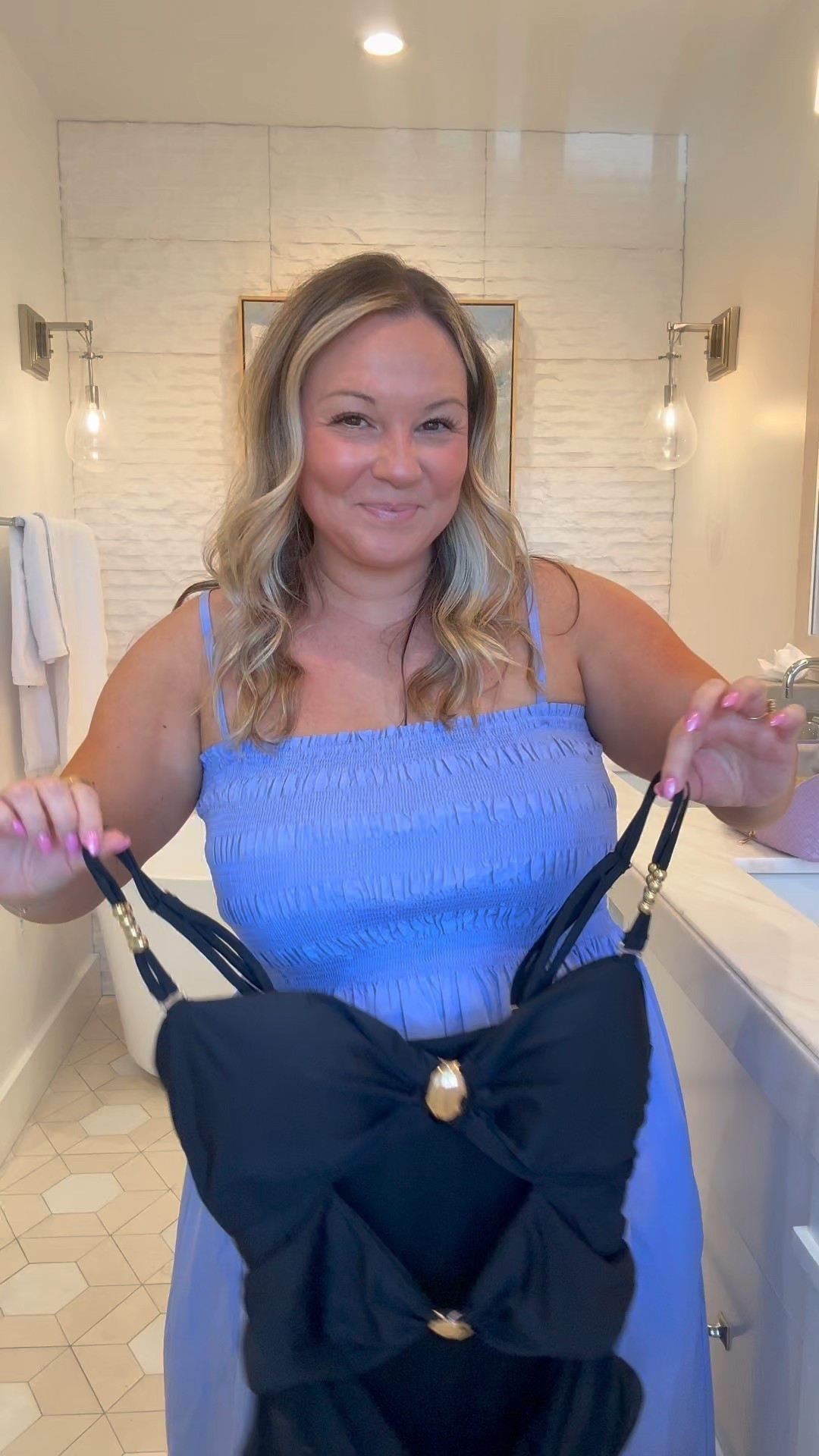 Amazon swimsuit size XL
Great fit and looks super high end! Love the metal details! 
Lace skirt size medium great as a swim coverup! 

Swim outfit, resort wear, Amazon fashion, Amazon finds, swimsuit, travel style, vacation style, beach outfit, beach style, midsize style, Aerie, lace skirt, petite style 

#LTKMidsize #LTKTravel #LTKSwim