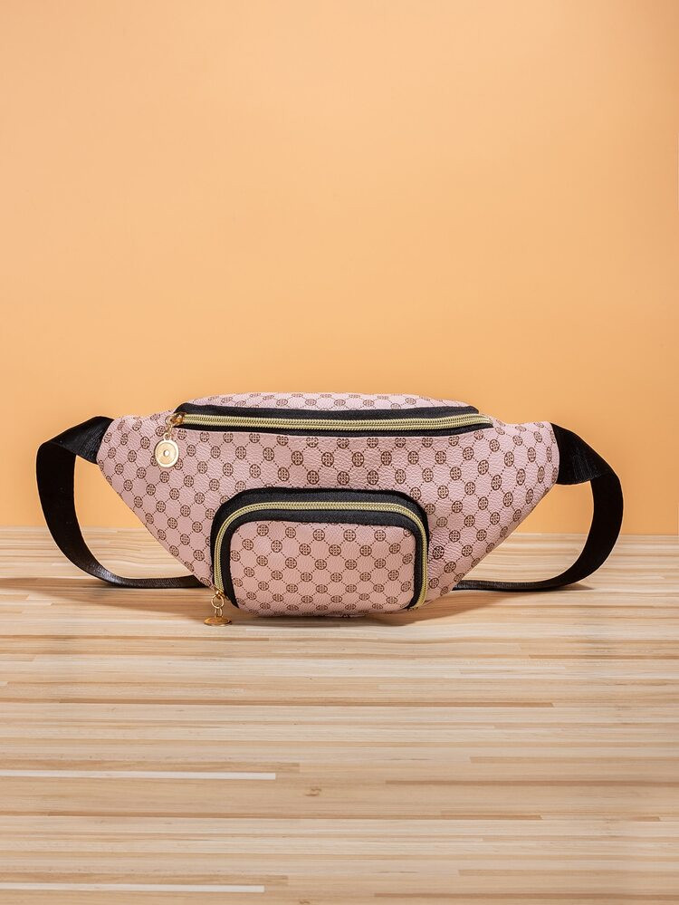 Geometric Print Fanny Pack | SHEIN
