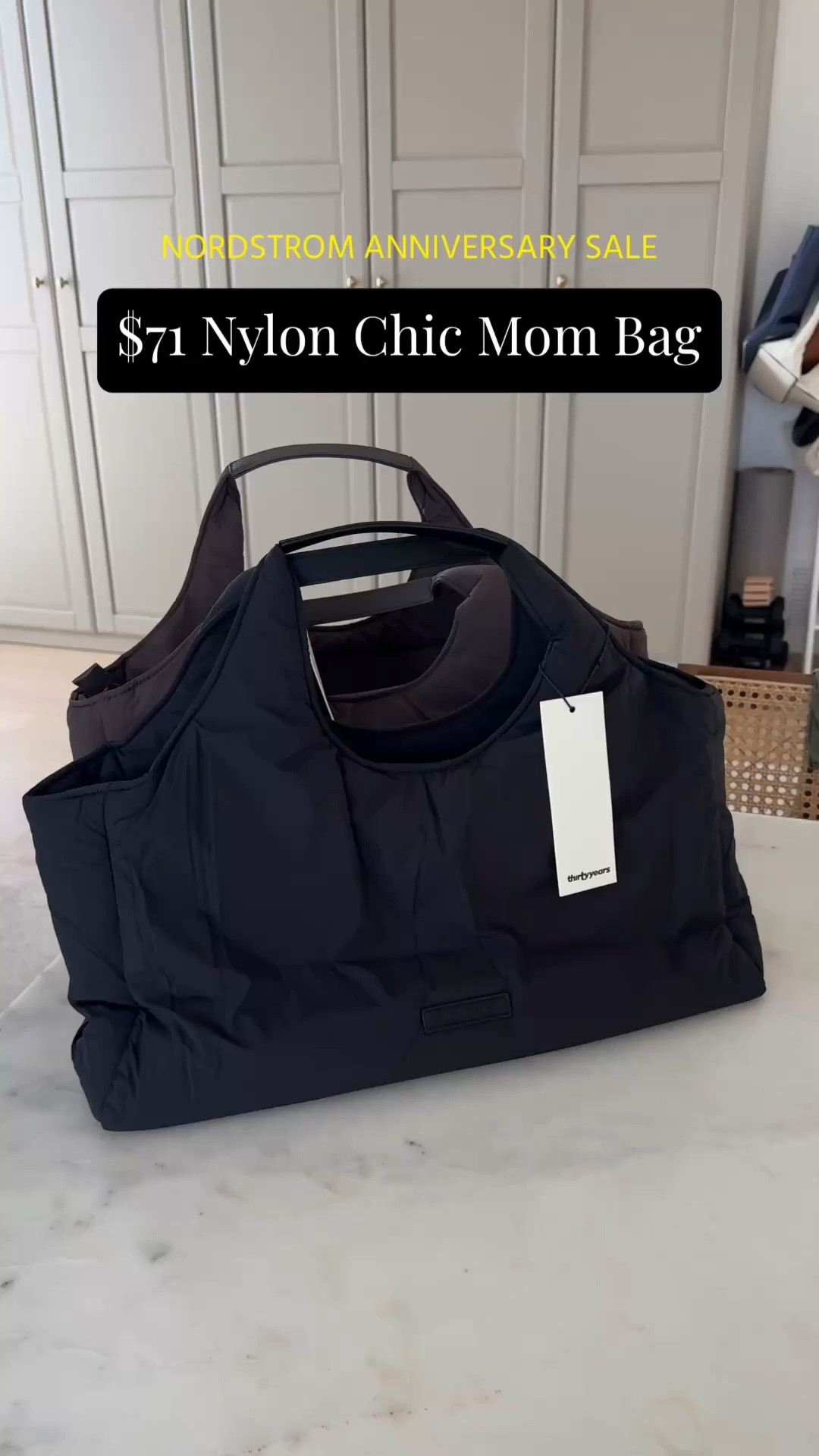 Nordstrom Anniversary Sale nylon bag. This works for everything - mom bag, diaper bag, travel bag, sports bag - has a long crossbody strap so can use as a duffle.

#LTKSaleAlert